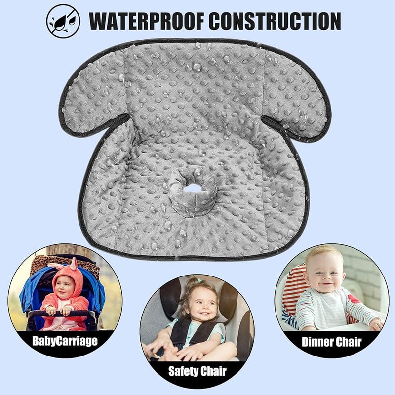 وسادة بول مقاومة للانزلاق ومقاومة للماء لمقعد السيارة وكرسي الطعام، معدات سفر للأطفال، اللون C - Image 4